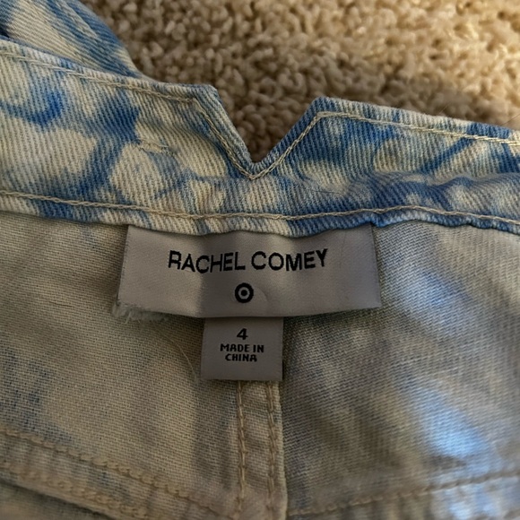 White and blue splashed jeans size 4. - Picture 4 of 4